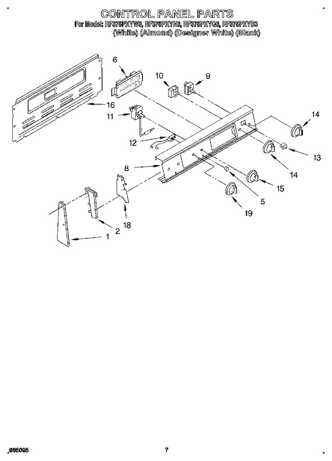 Diagram for RF375PXYB3