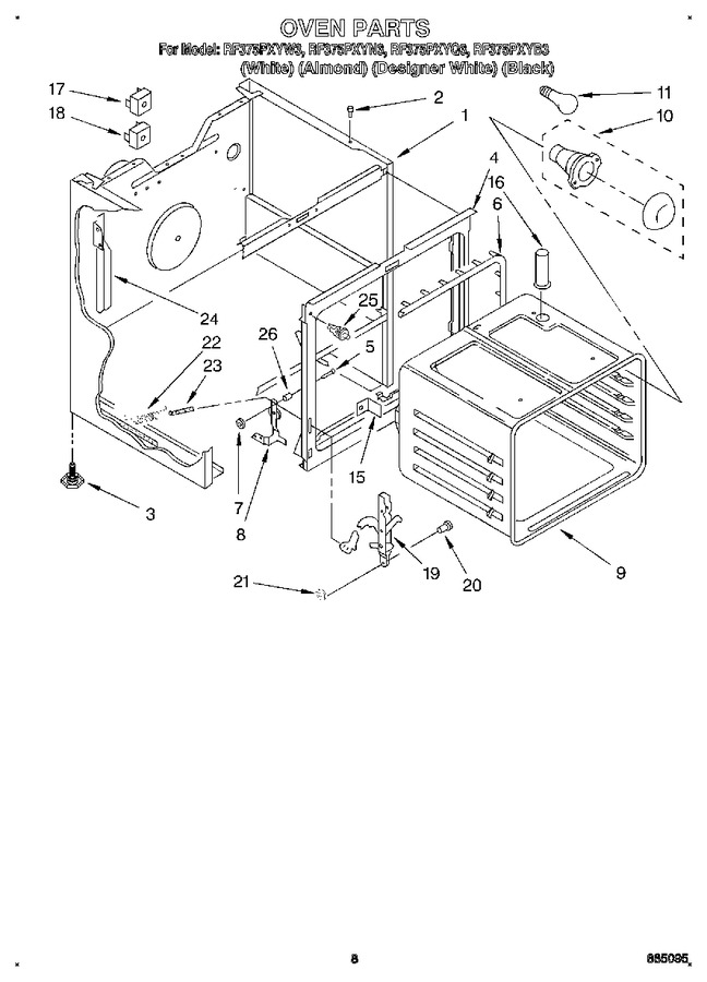 Diagram for RF375PXYB3