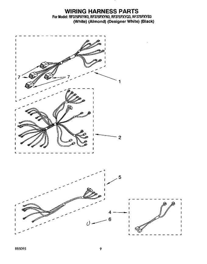 Diagram for RF375PXYB3