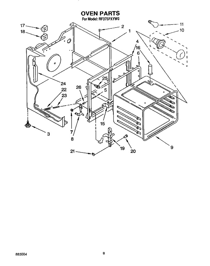 Diagram for RF375PXYN0