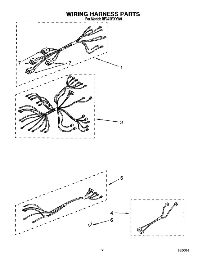 Diagram for RF375PXYN0