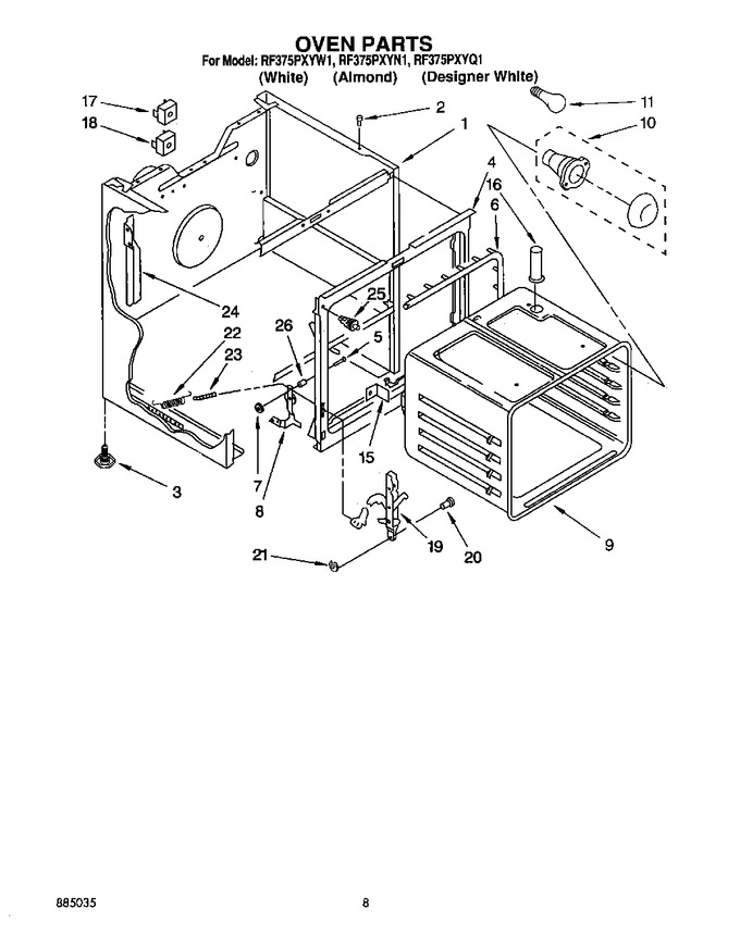 Diagram for RF375PXYW1