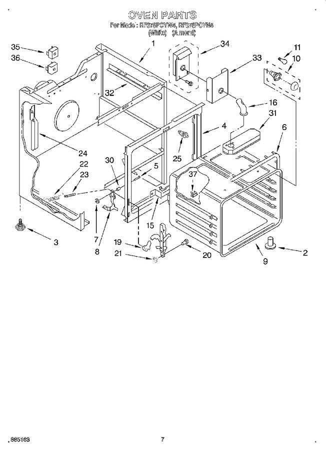 Diagram for RF376PCYW4