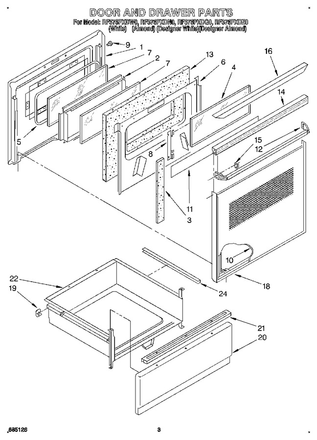 Diagram for RF376PXDQ0