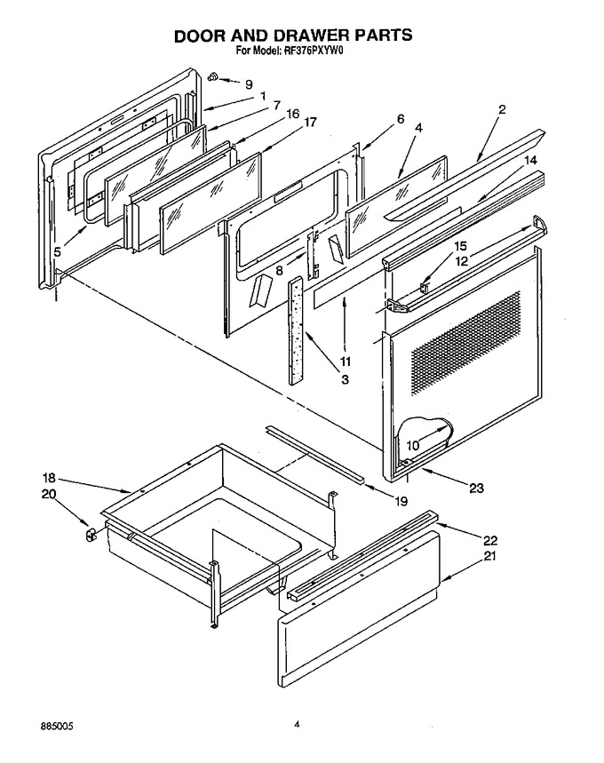Diagram for RF376PXYN0