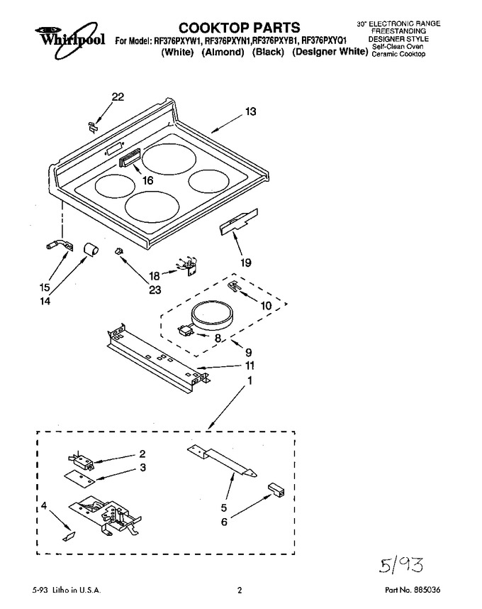 Diagram for RF376PXYN1