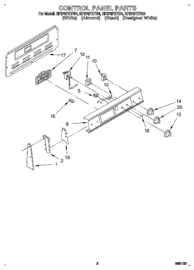 Diagram for RF376PXYN4