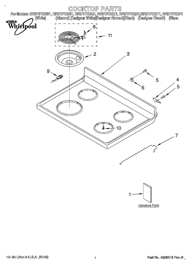 Diagram for RF377PXGB1