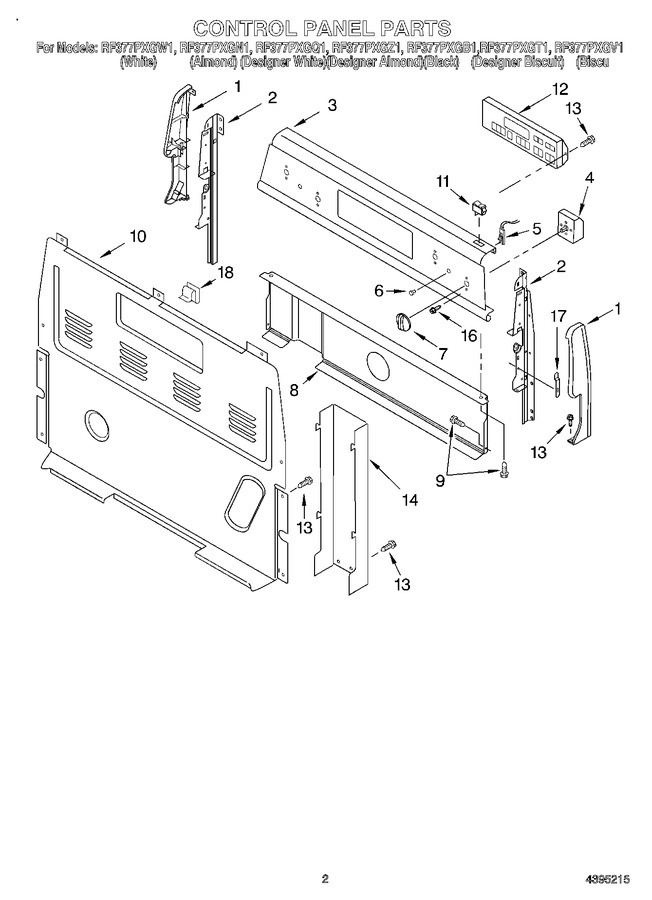 Diagram for RF377PXGB1
