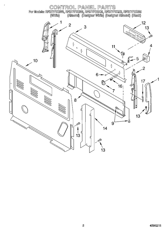 Diagram for RF377PXGZ5