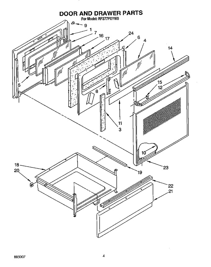 Diagram for RF377PXYW0