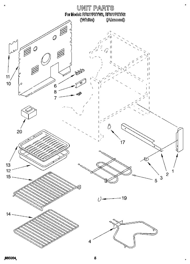 Diagram for RF377PXYW2