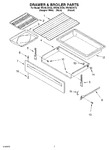 Diagram for 05 - Drawer & Broiler