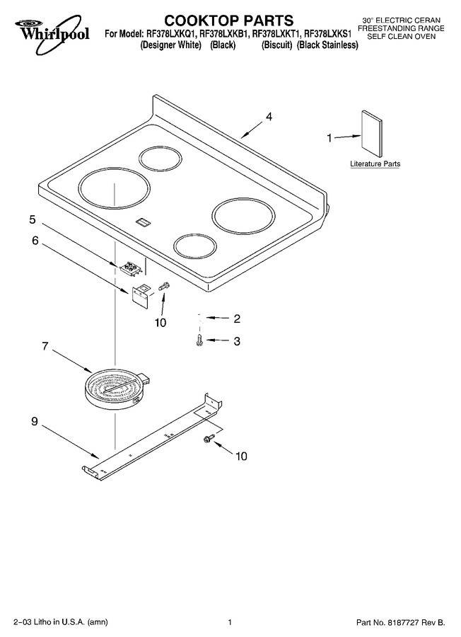 Diagram for RF378LXKS1