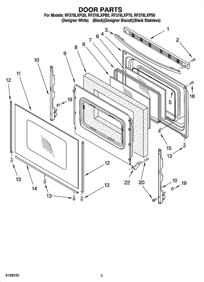 Diagram for RF378LXPS0