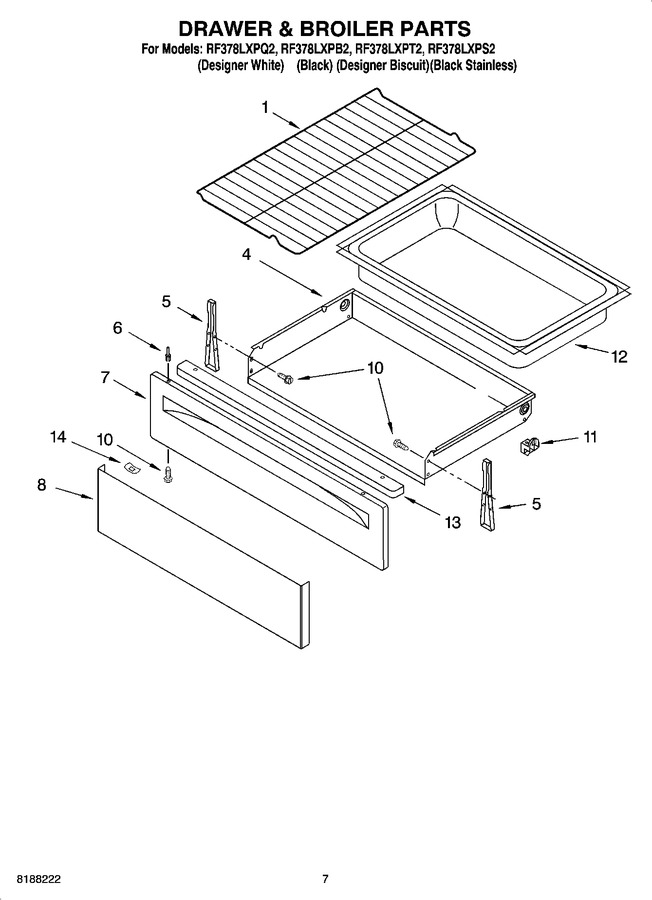 Diagram for RF378LXPB2