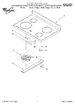 Diagram for 01 - Cooktop