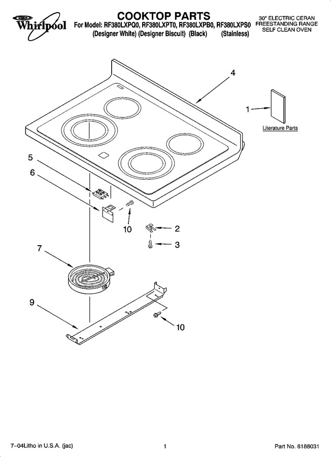 Diagram for RF380LXPS0