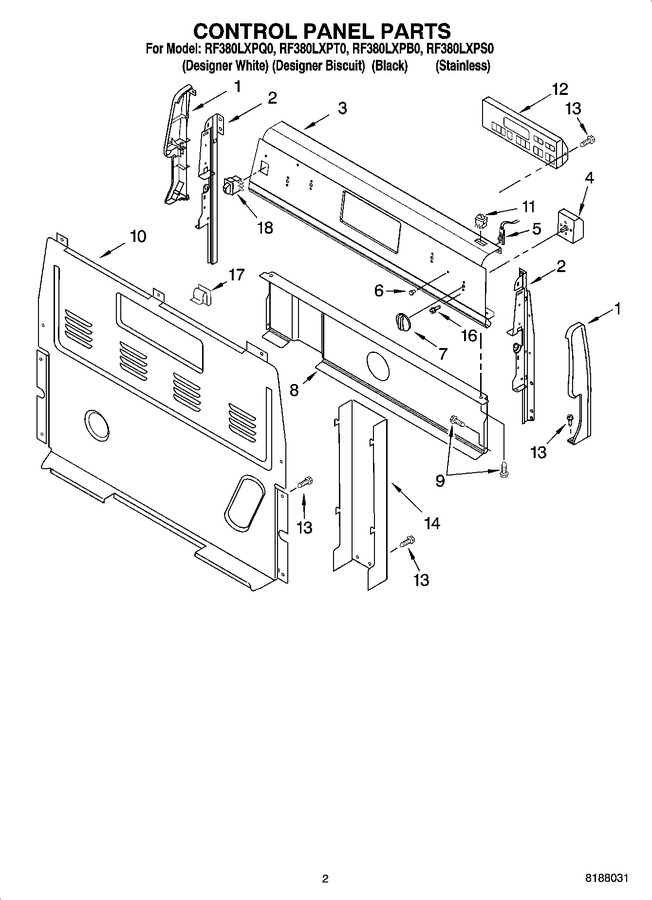 Diagram for RF380LXPS0
