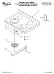 Diagram for 01 - Cooktop Parts