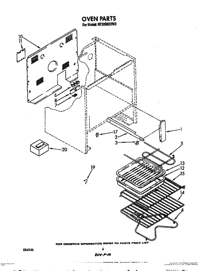 Diagram for RF3850XVN0