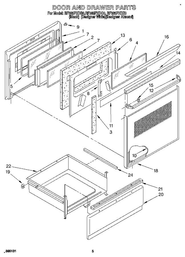 Diagram for RF385PXDB0