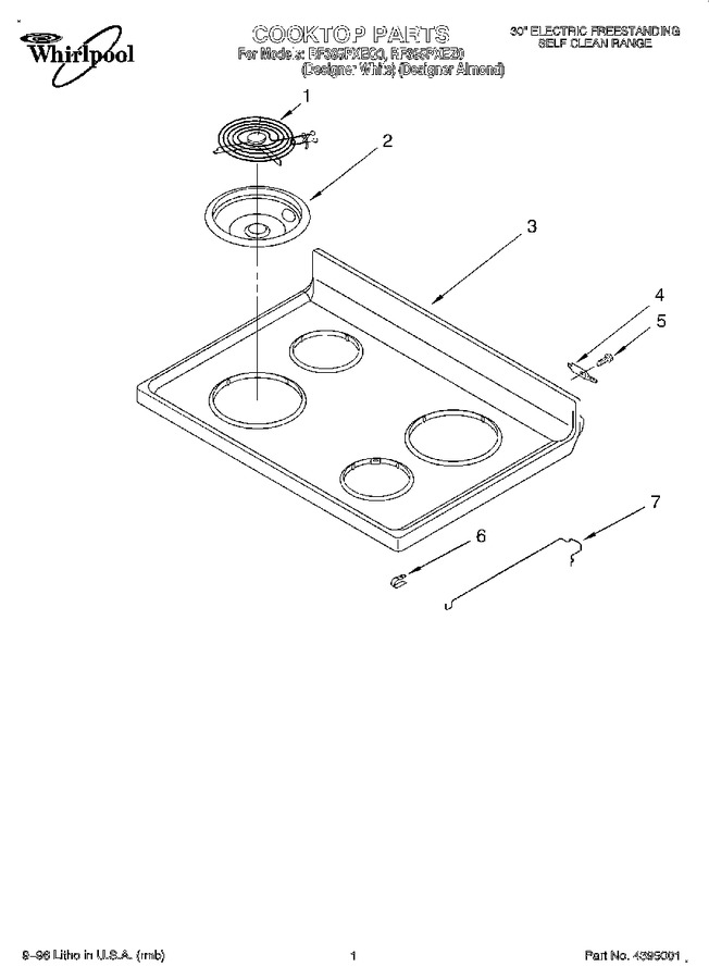 Diagram for RF385PXEZ0