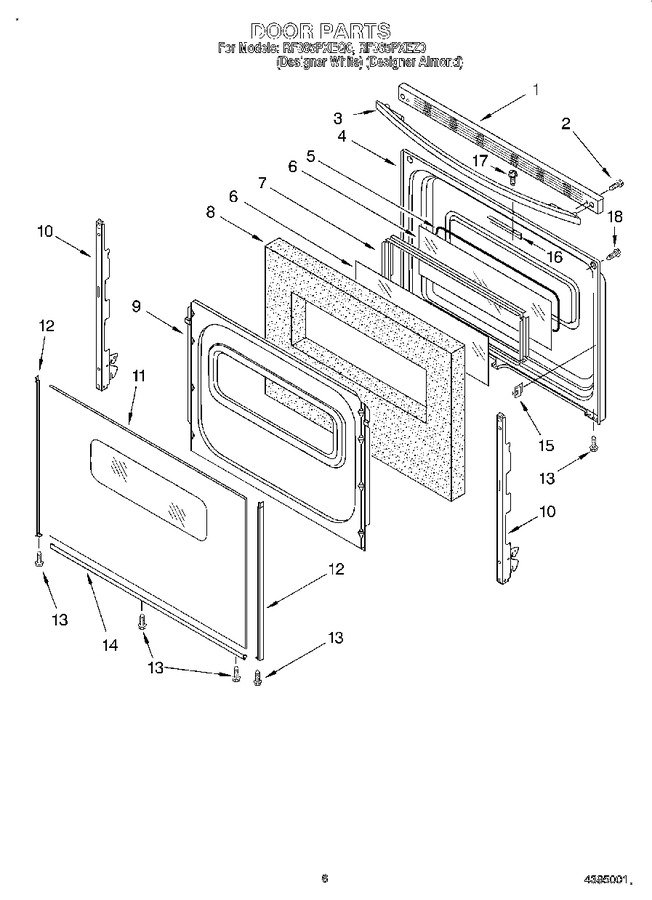 Diagram for RF385PXEZ0