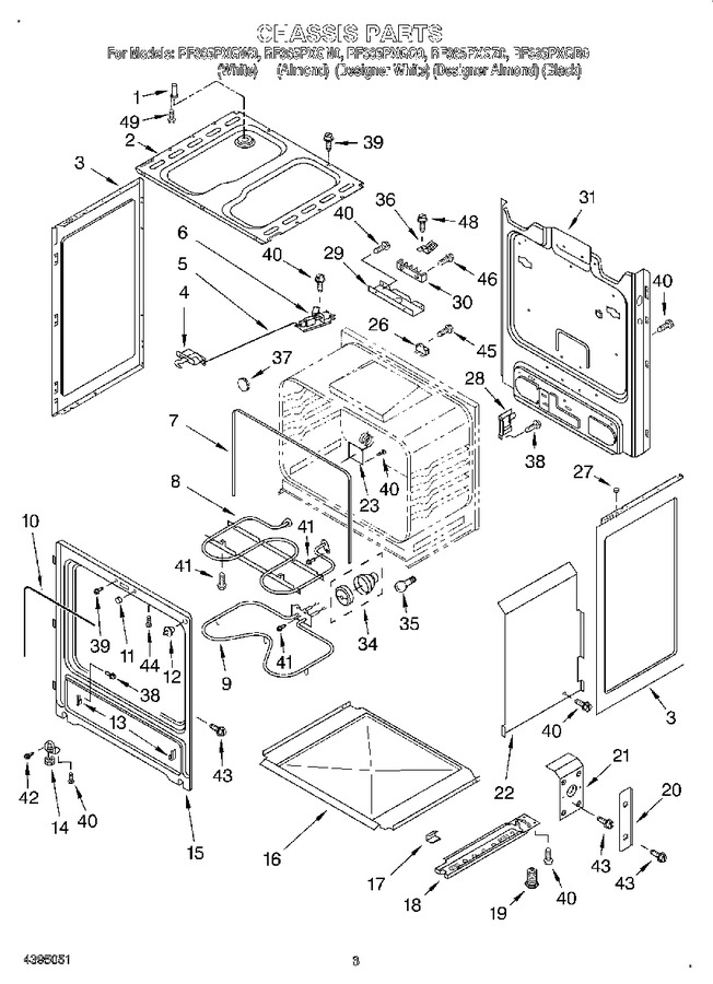Diagram for RF385PXGN0