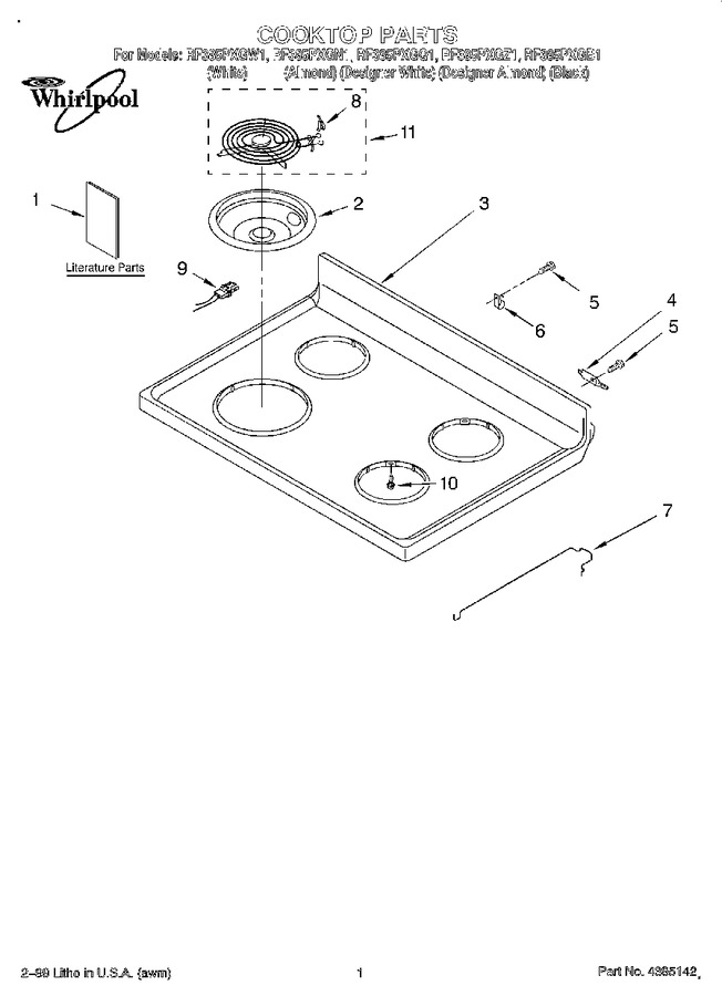 Diagram for RF385PXGN1