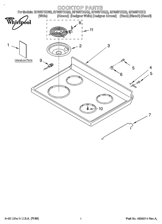 Diagram for RF385PXGQ2