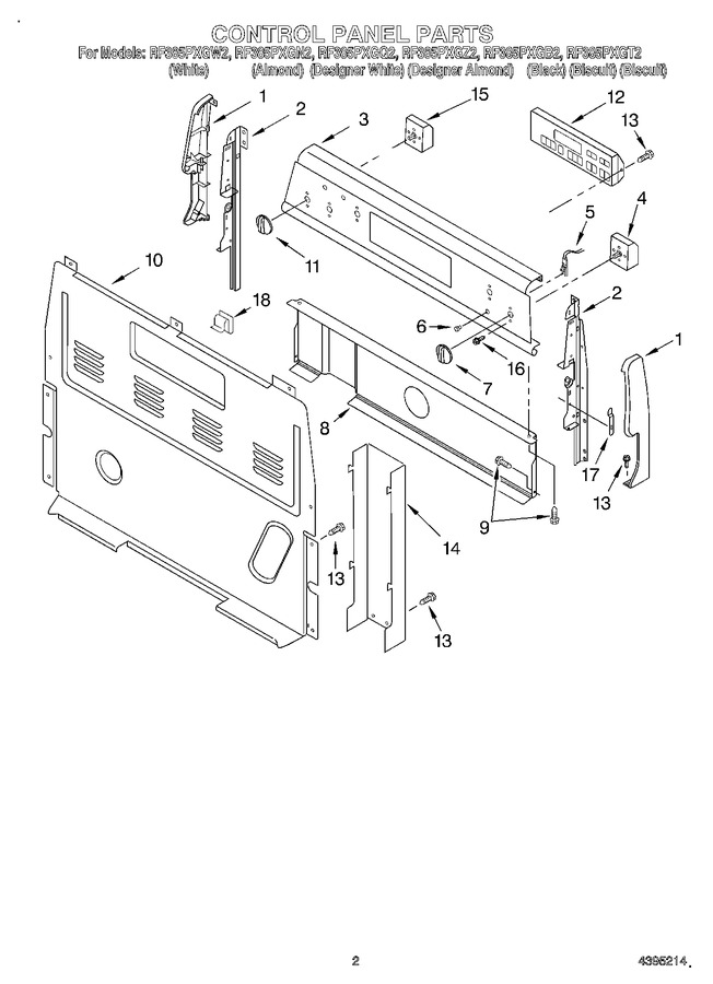 Diagram for RF385PXGQ2