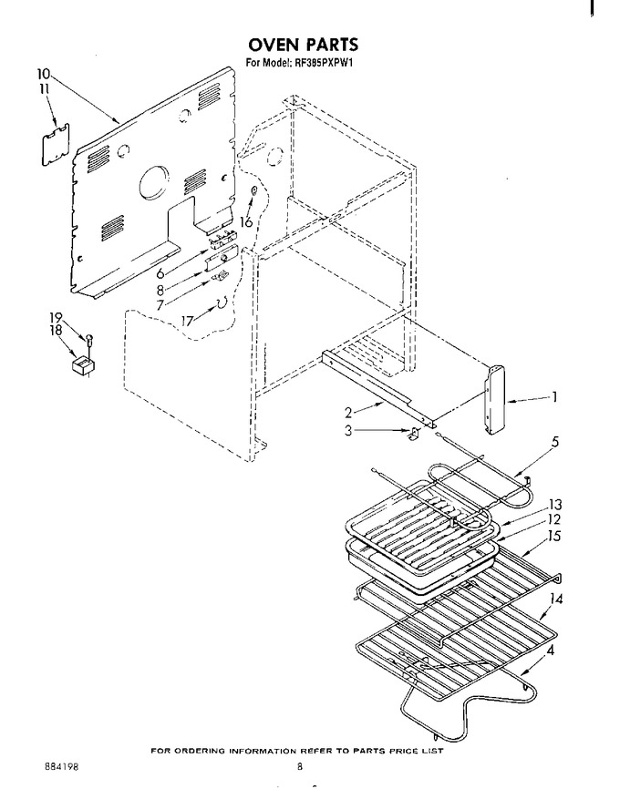 Diagram for RF385PXPW1