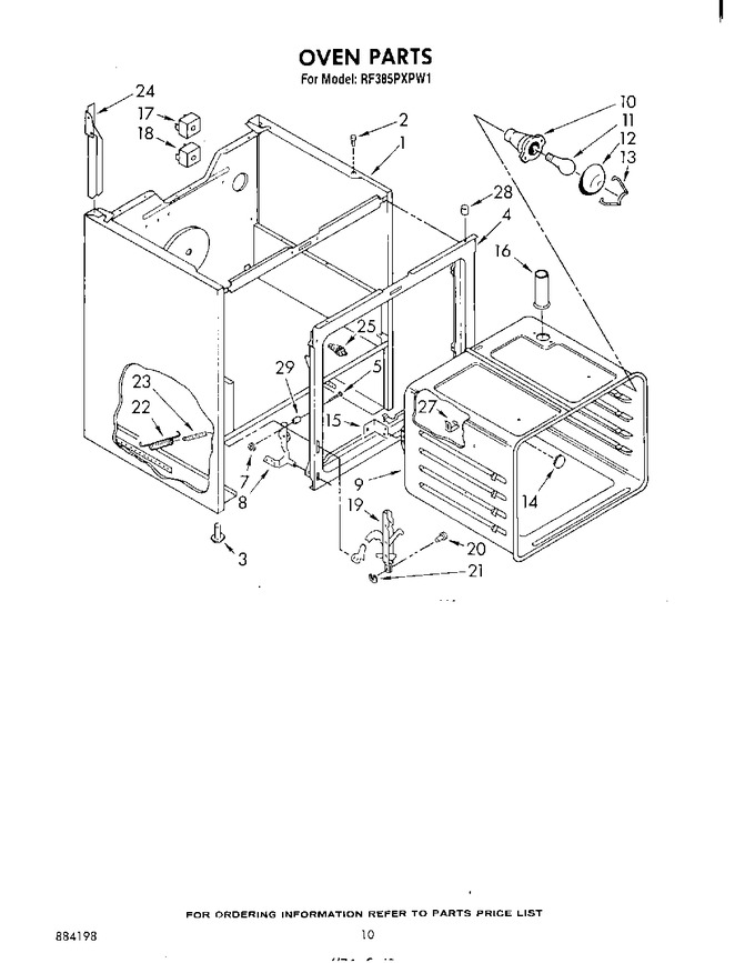 Diagram for RF385PXPW1