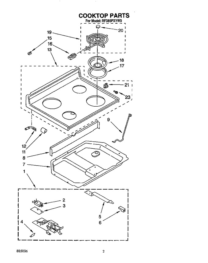 Diagram for RF385PXYQ0