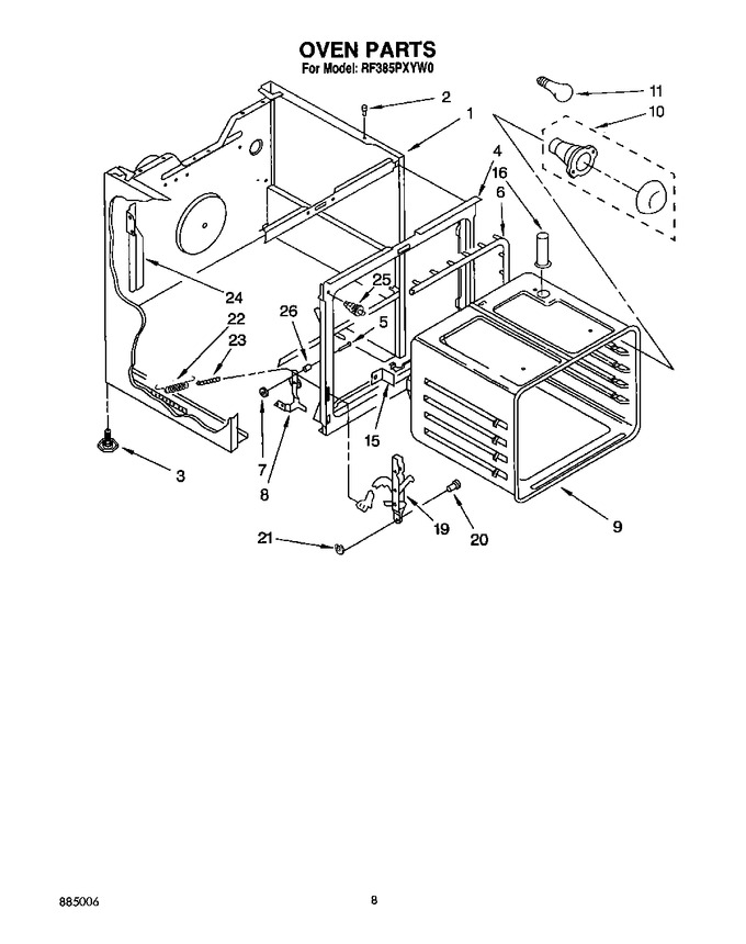 Diagram for RF385PXYW0