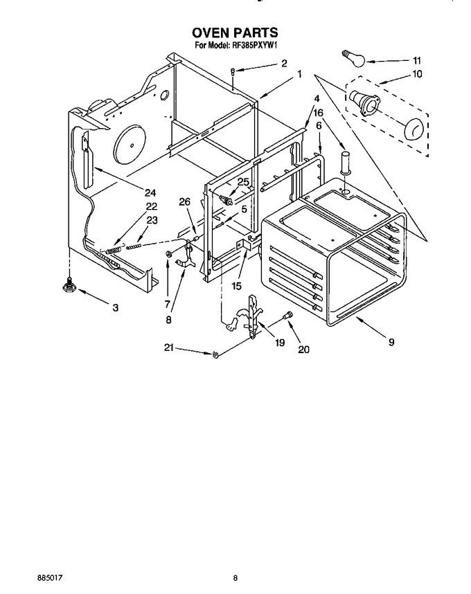 Diagram for RF385PXYW1