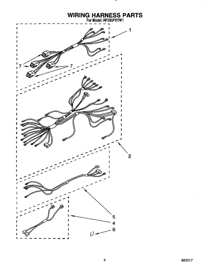Diagram for RF385PXYW1