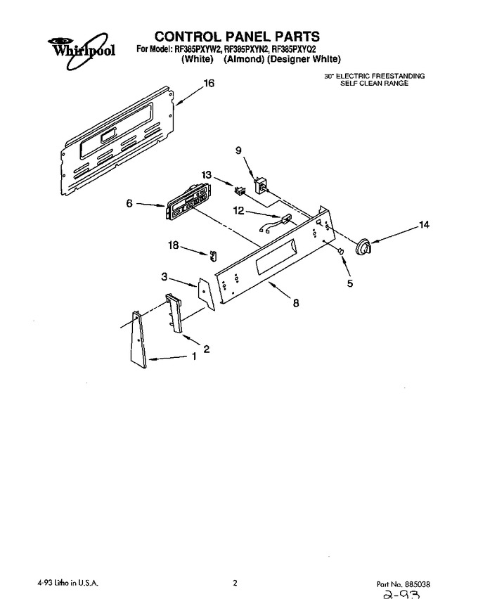 Diagram for RF385PXYN2