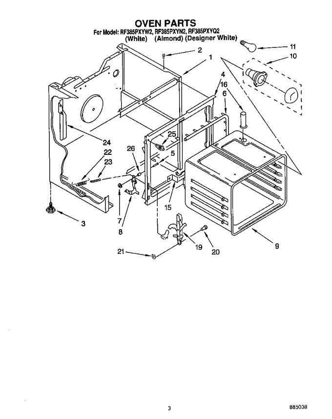 Diagram for RF385PXYW2