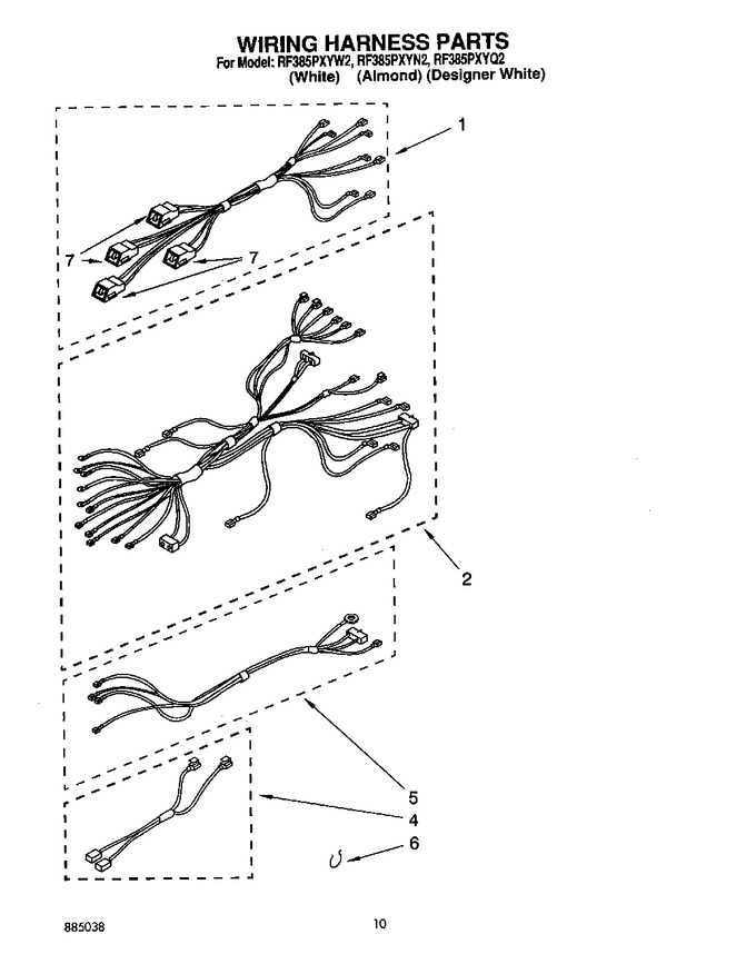 Diagram for RF385PXYW2