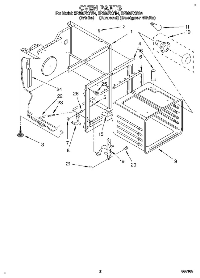 Diagram for RF385PXYW4