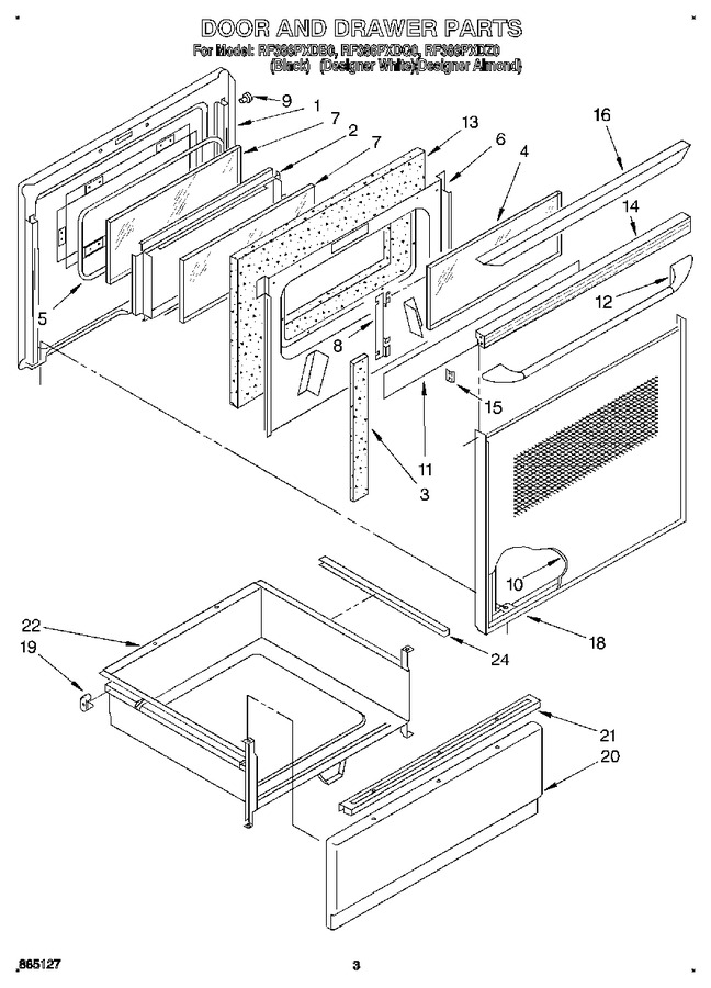 Diagram for RF386PXDB0