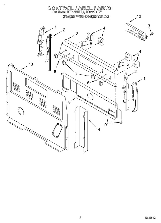Diagram for RF386PXEQ1