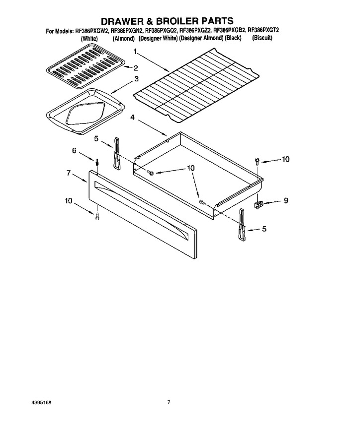 Diagram for RF386PXGW2