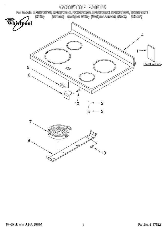 Diagram for RF386PXGQ3