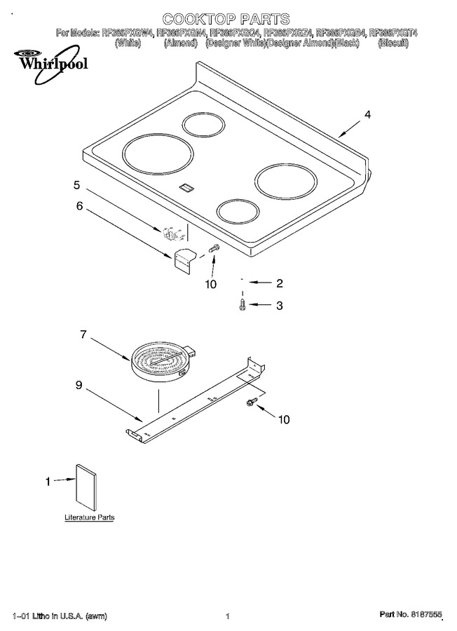 Diagram for RF386PXGQ4