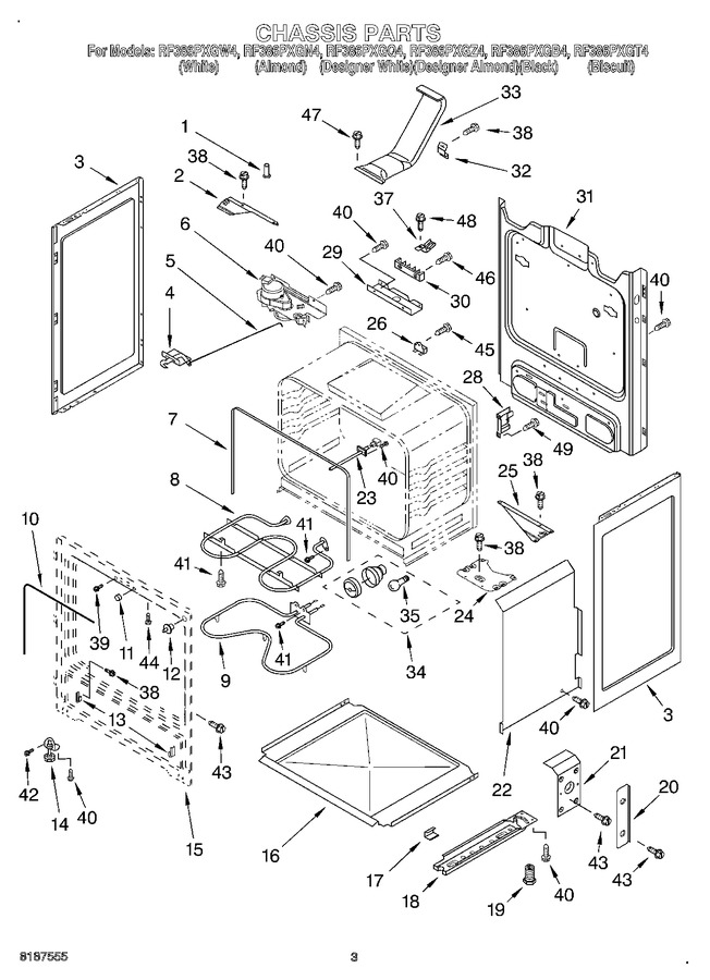 Diagram for RF386PXGQ4