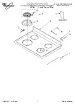 Diagram for 01 - Cooktop, Literature