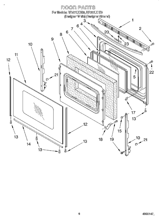 Diagram for RF387LXHQ0
